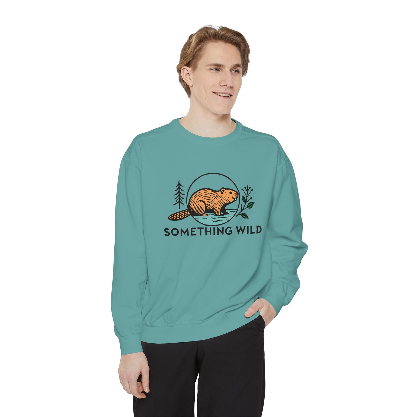 Something Wild Unisex Garment-Dyed Sweatshirt