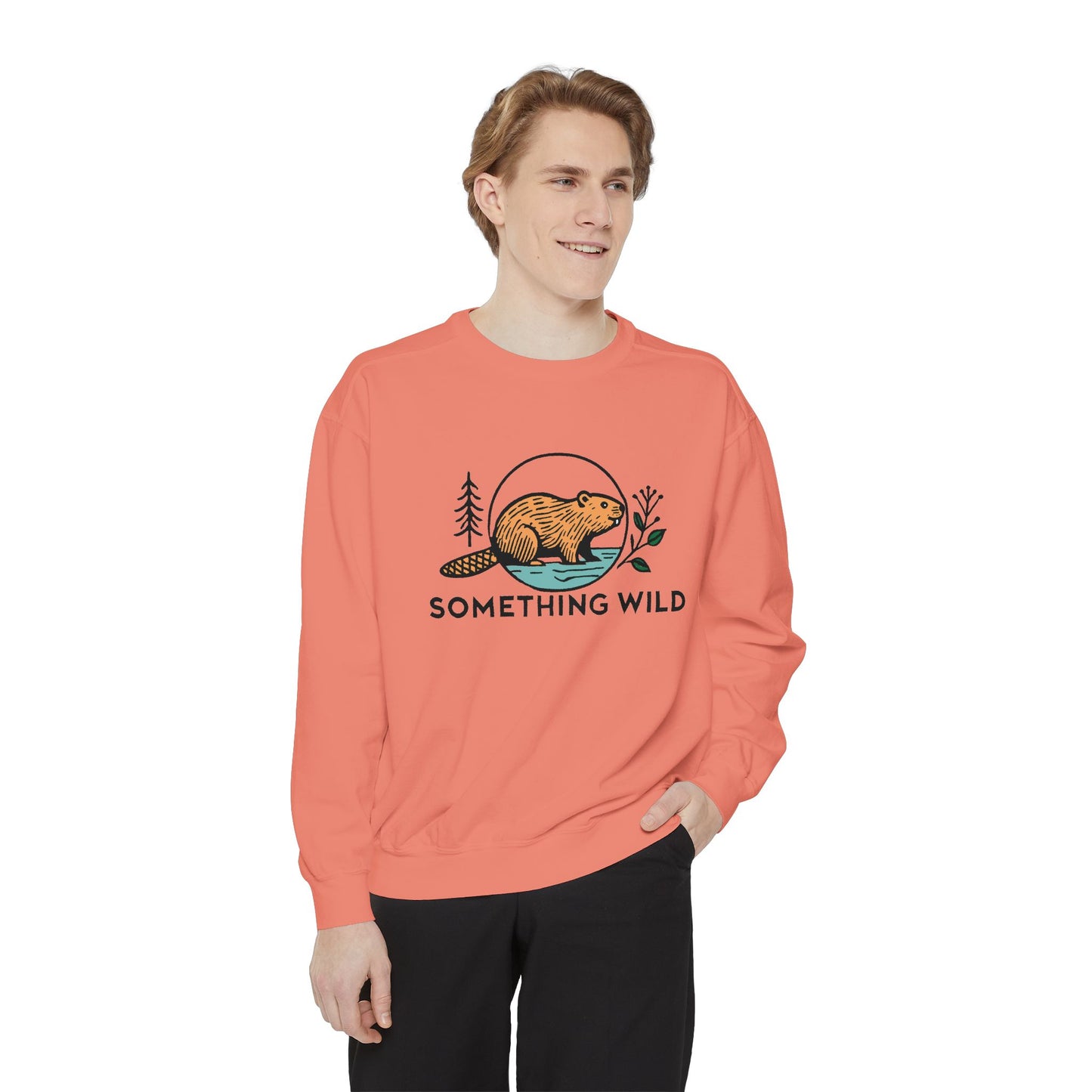 Something Wild Unisex Garment-Dyed Sweatshirt
