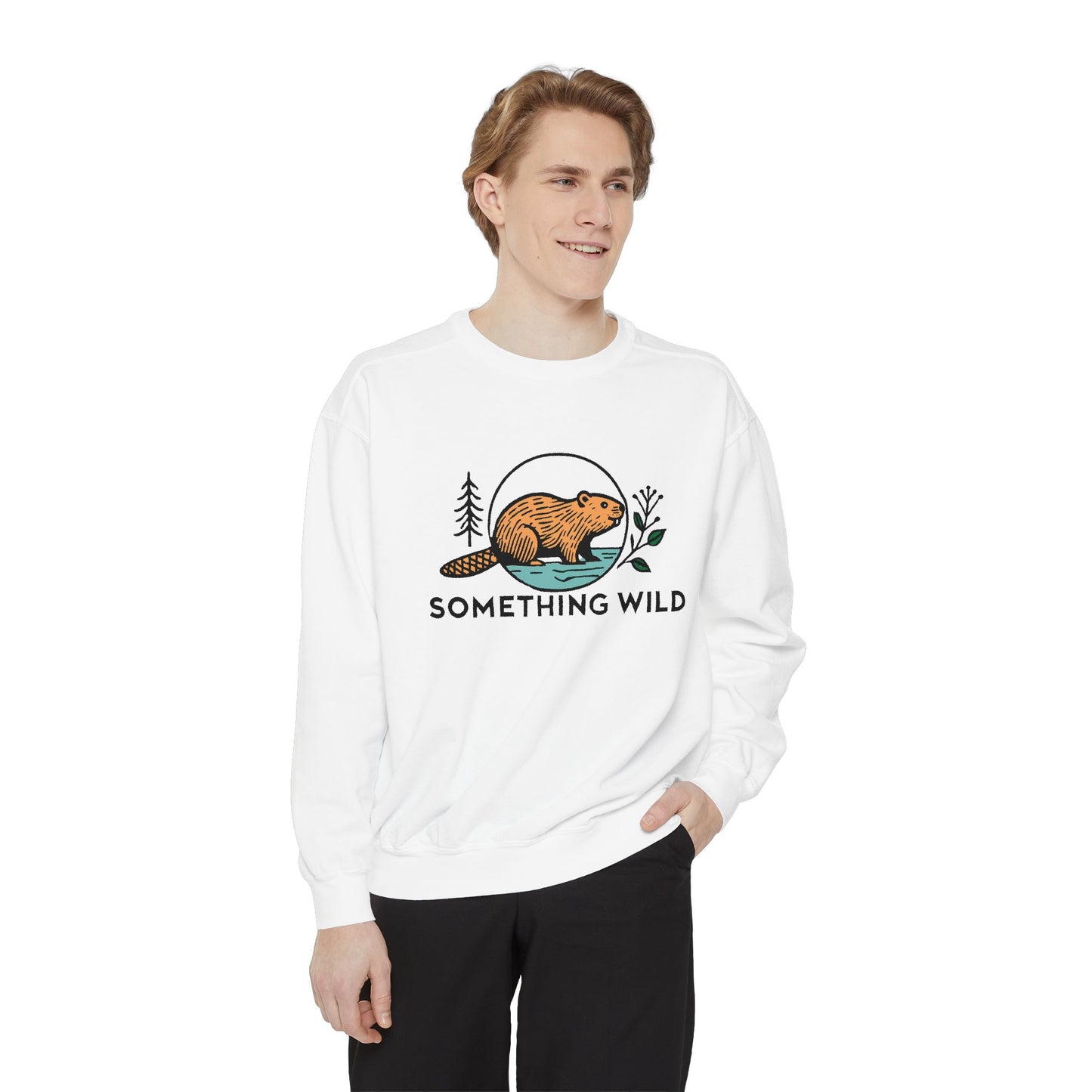Something Wild Unisex Garment-Dyed Sweatshirt