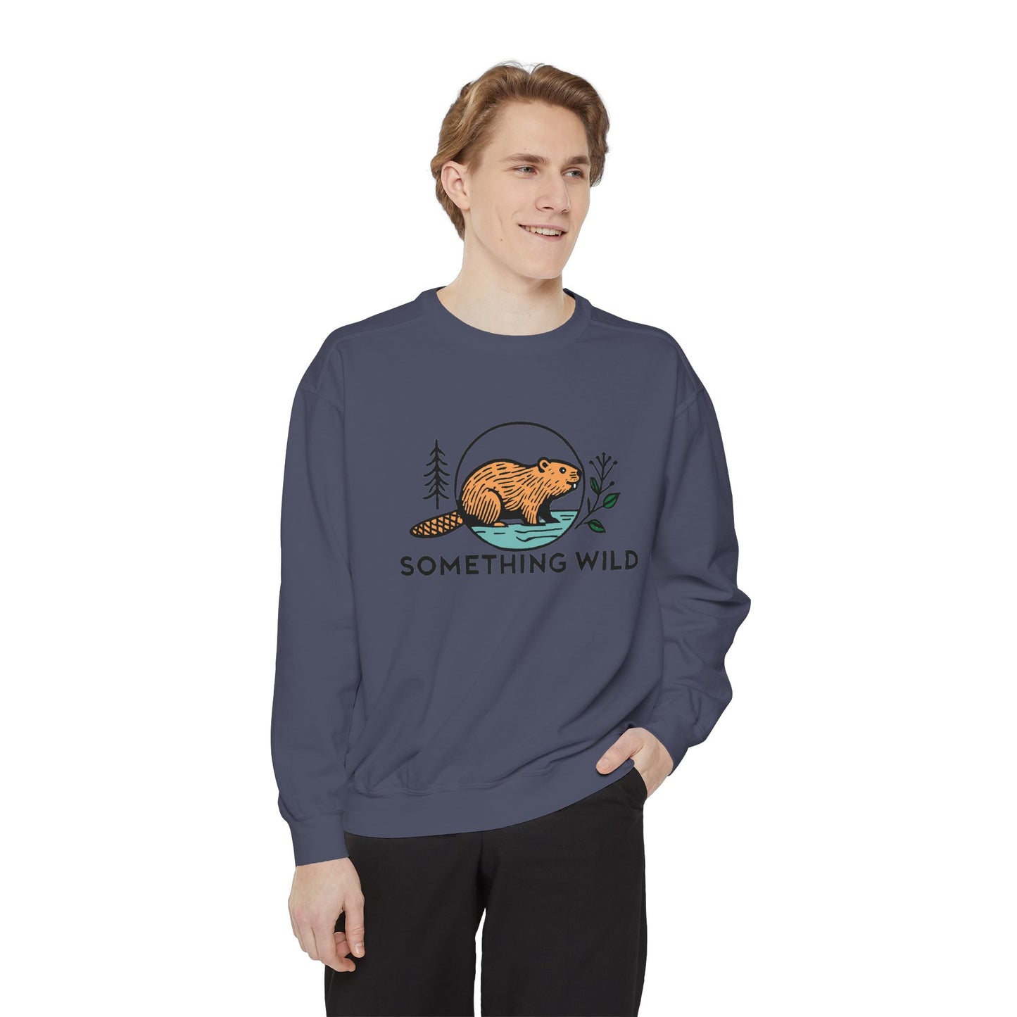 Something Wild Unisex Garment-Dyed Sweatshirt