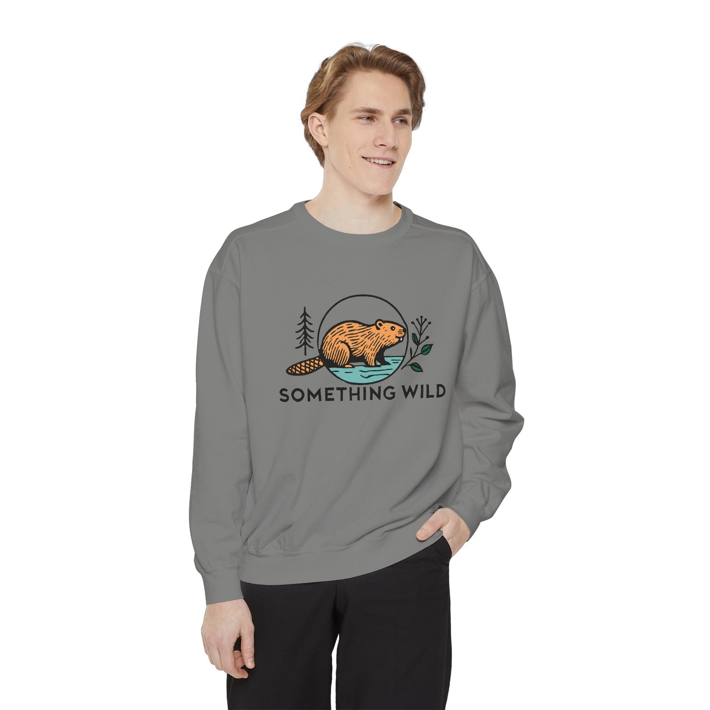 Something Wild Unisex Garment-Dyed Sweatshirt