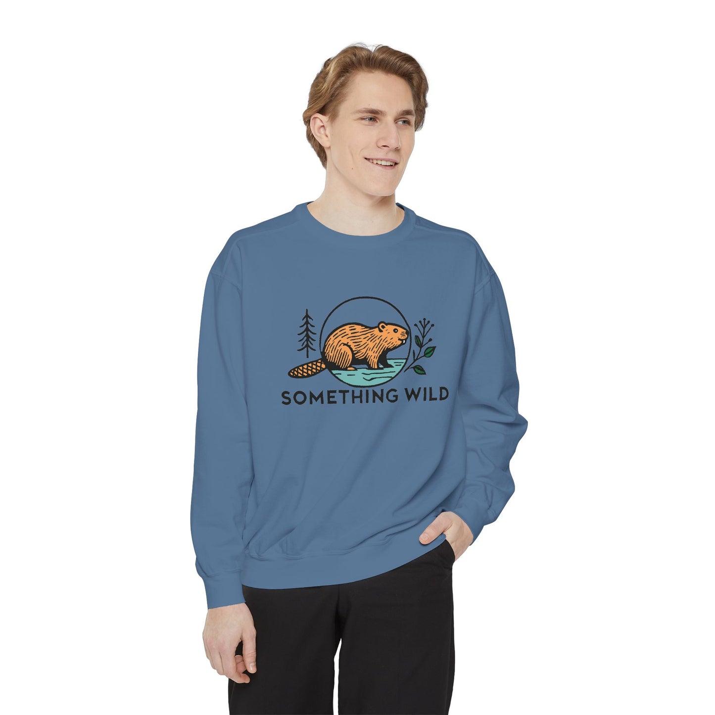 Something Wild Unisex Garment-Dyed Sweatshirt