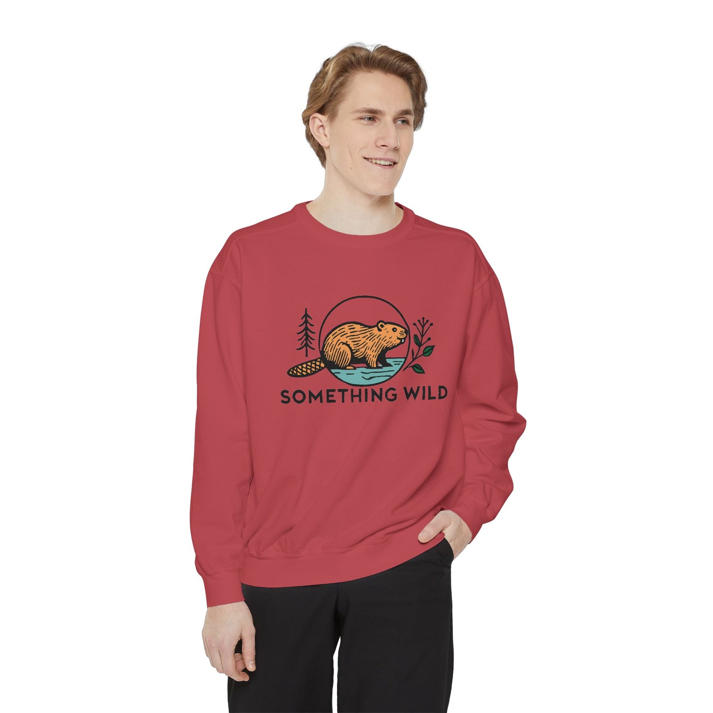 Something Wild Unisex Garment-Dyed Sweatshirt