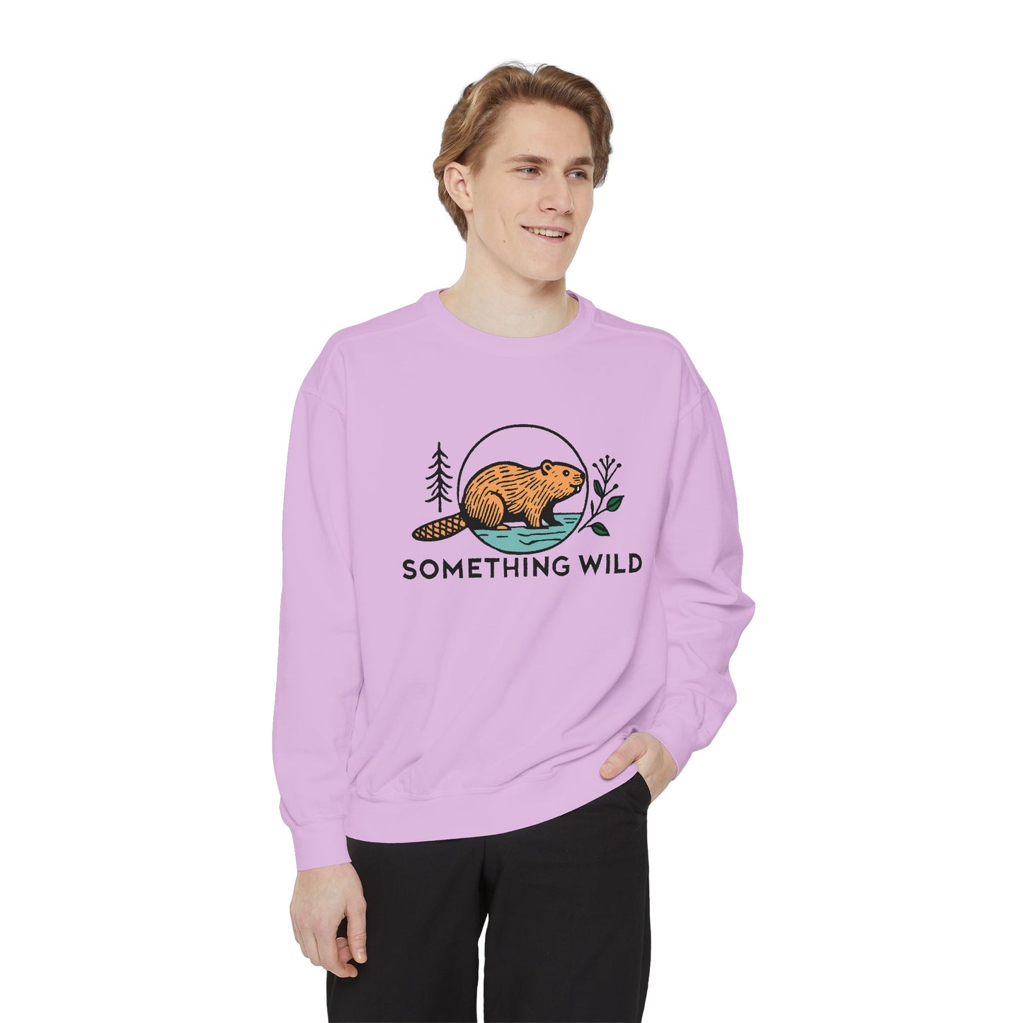 Something Wild Unisex Garment-Dyed Sweatshirt