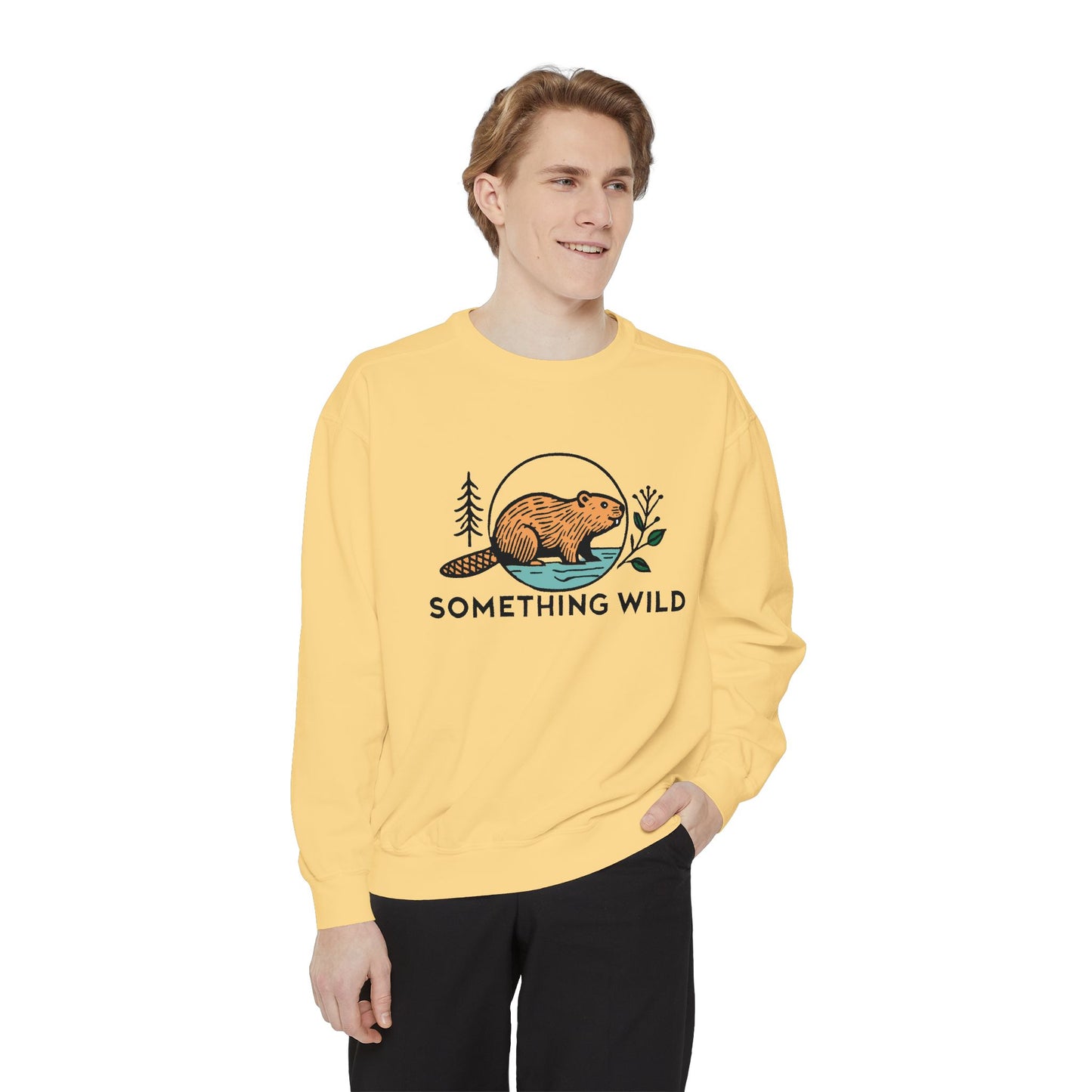 Something Wild Unisex Garment-Dyed Sweatshirt