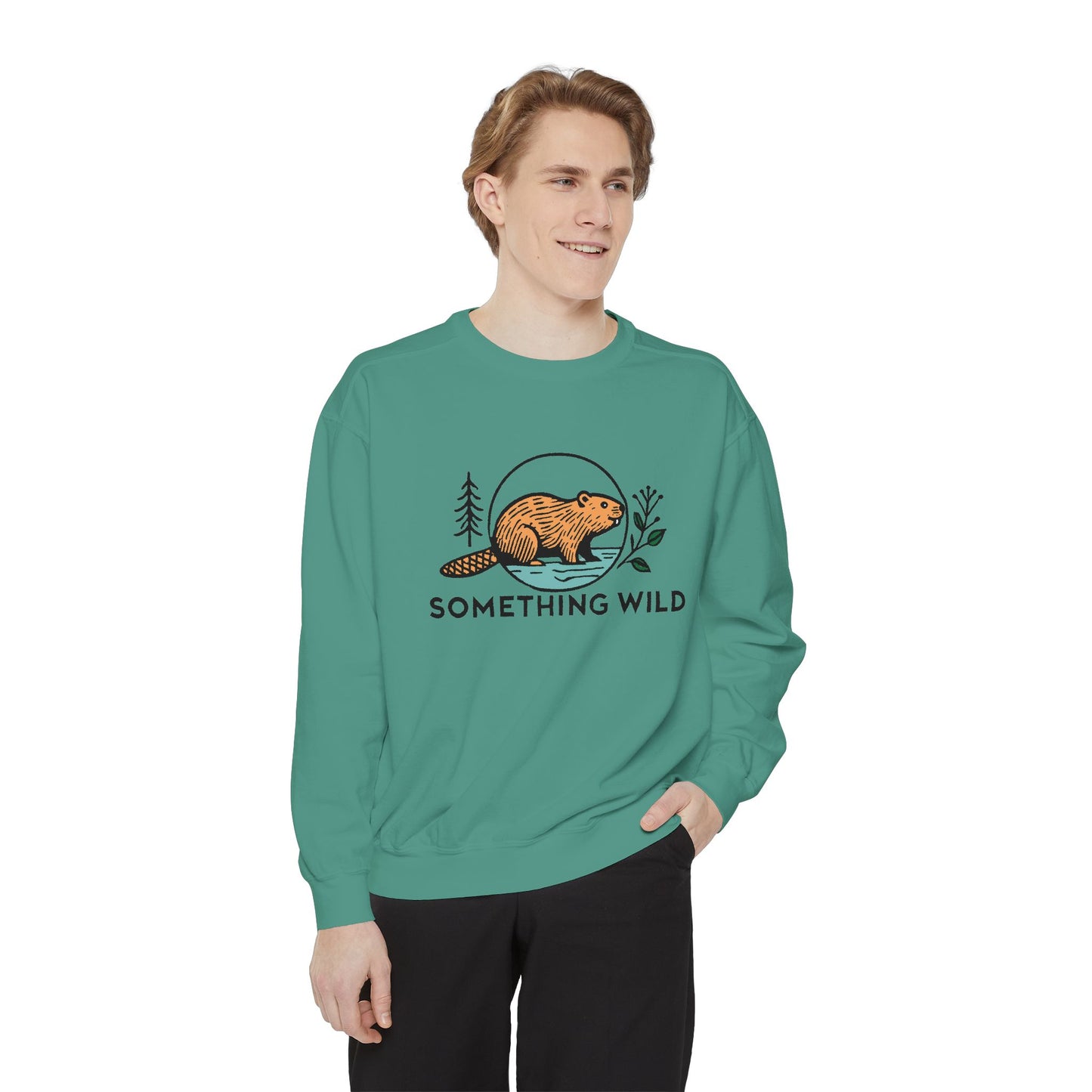 Something Wild Unisex Garment-Dyed Sweatshirt