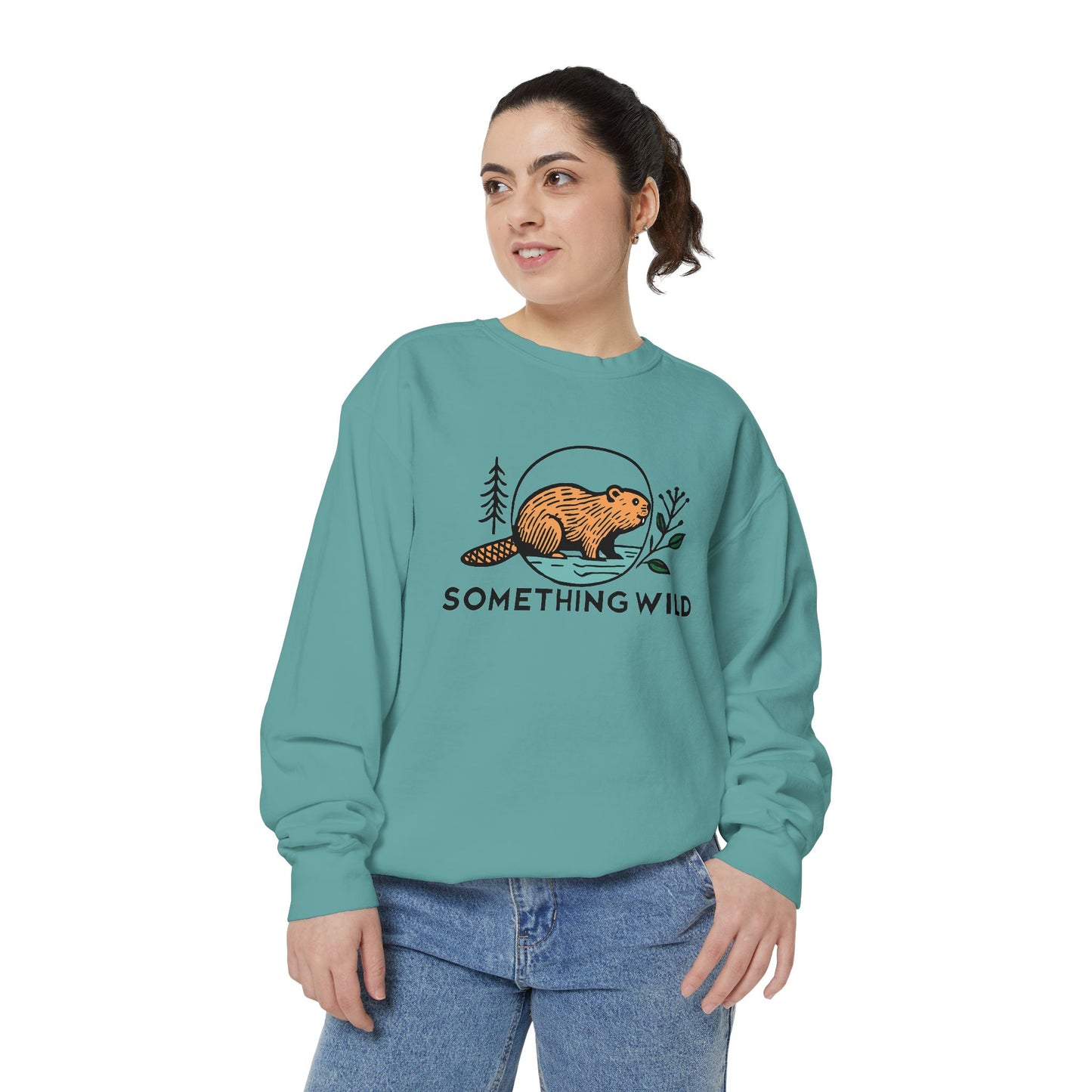 Something Wild Unisex Garment-Dyed Sweatshirt