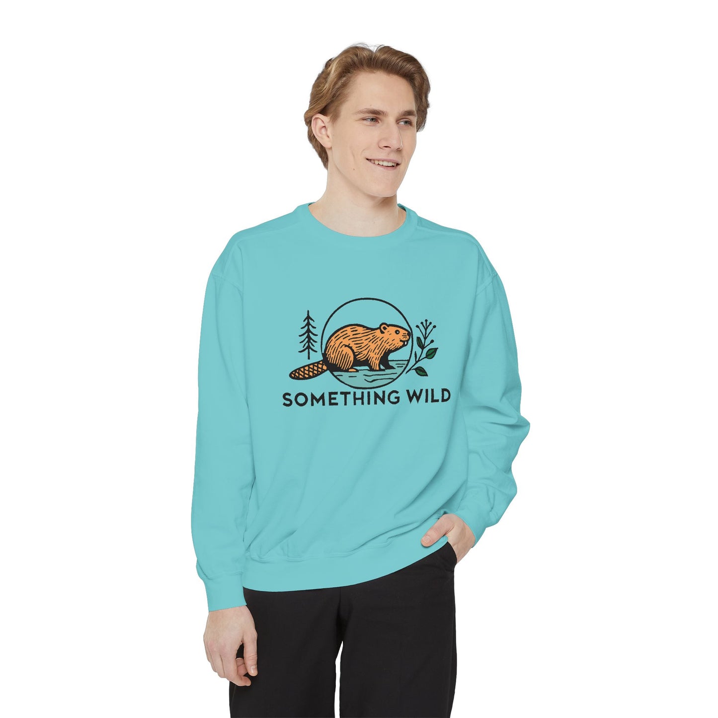 Something Wild Unisex Garment-Dyed Sweatshirt