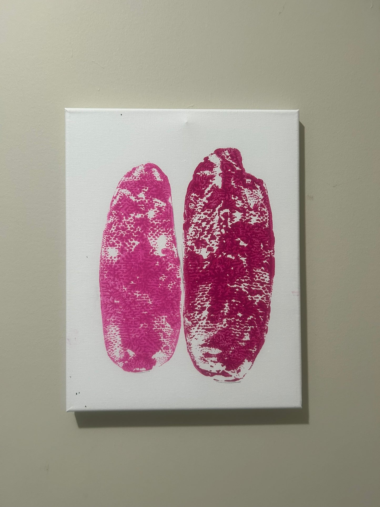 Stormy Rose and Tulip 11x14 Tail Print Pink