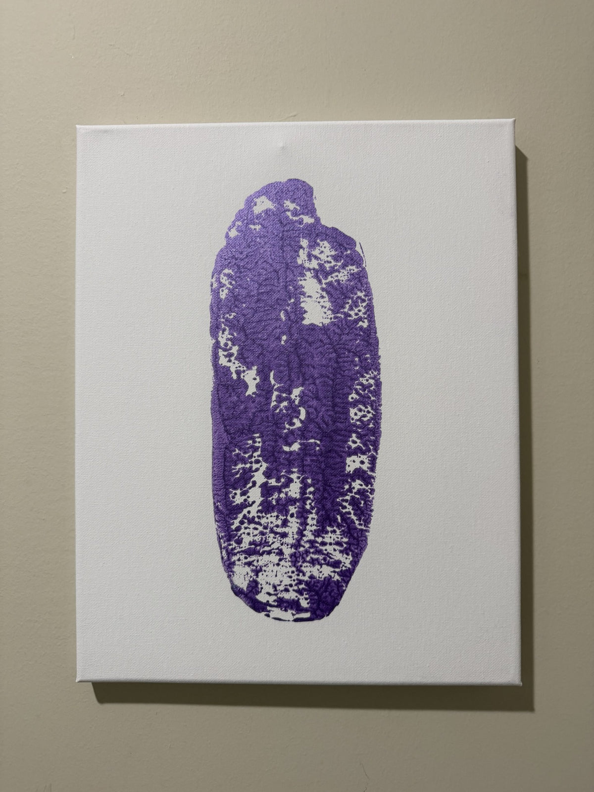 Stormy Rose 11x14 Tail Print Purple