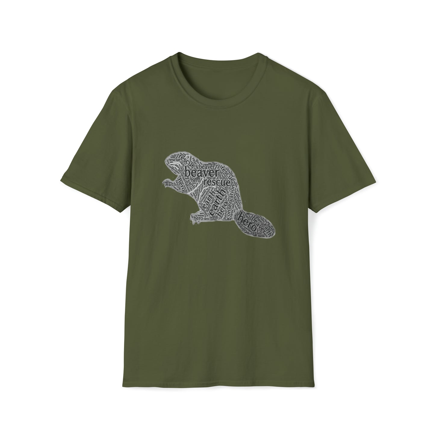 Beaver Unisex Softstyle T-Shirt