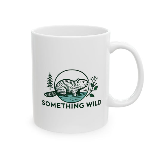 Something Wild Logo Ceramic Mug, (11oz, 15oz)