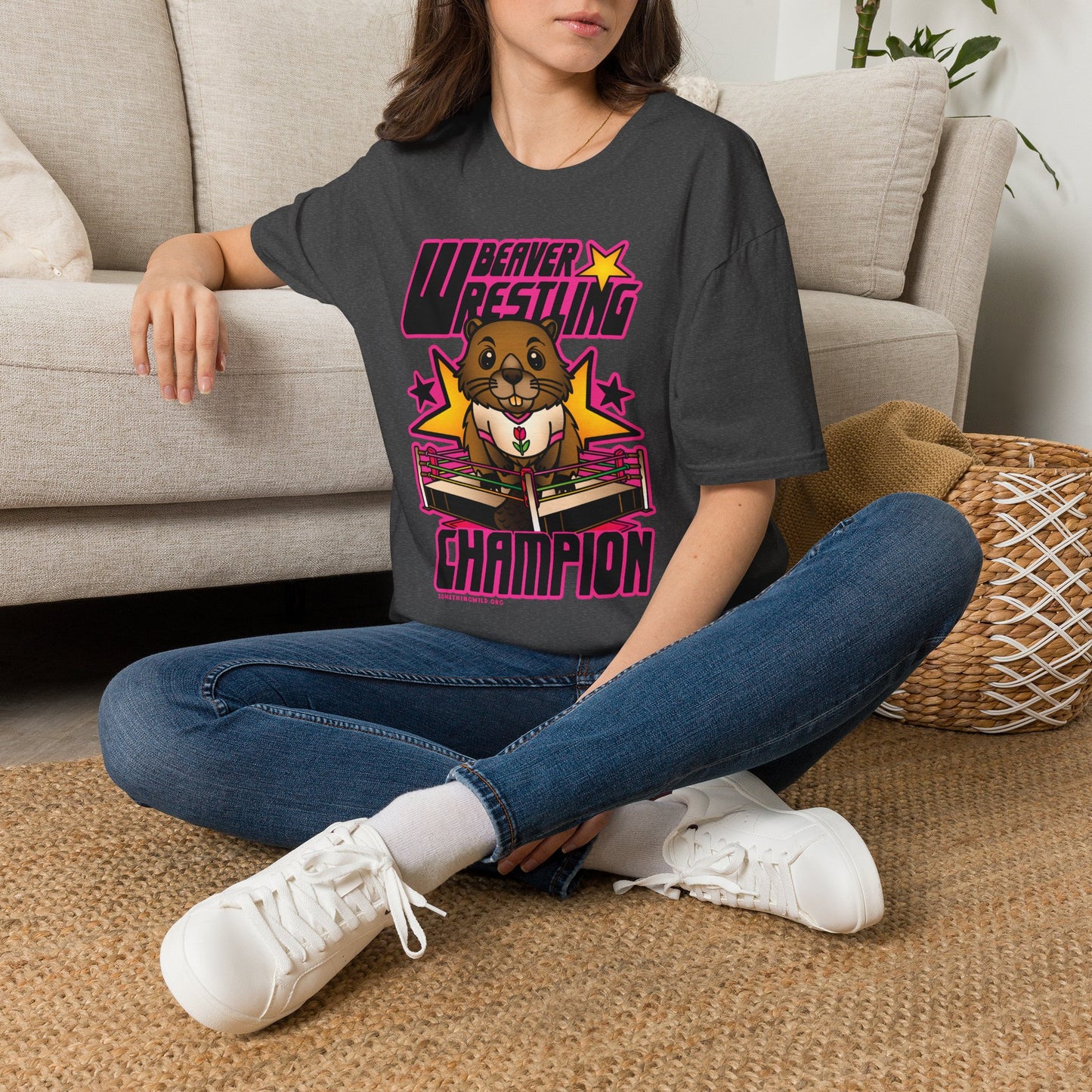 Beaver Wrestling Champion T-Shirt