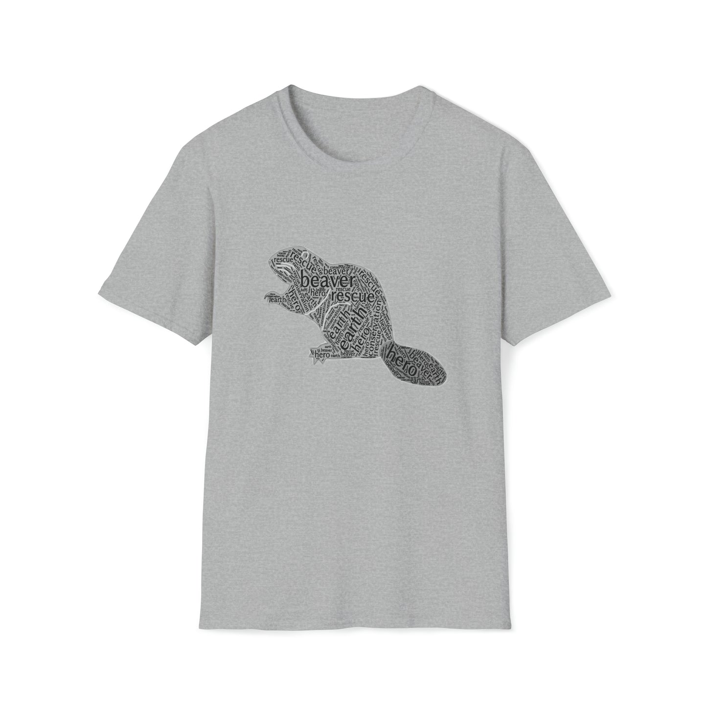 Beaver Unisex Softstyle T-Shirt