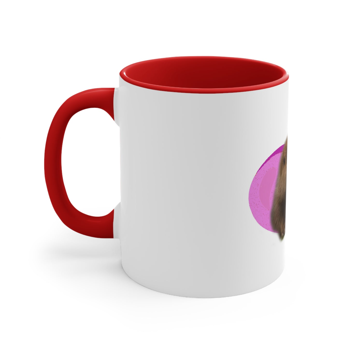 Tulip Heart Accent Coffee Mug, 11oz