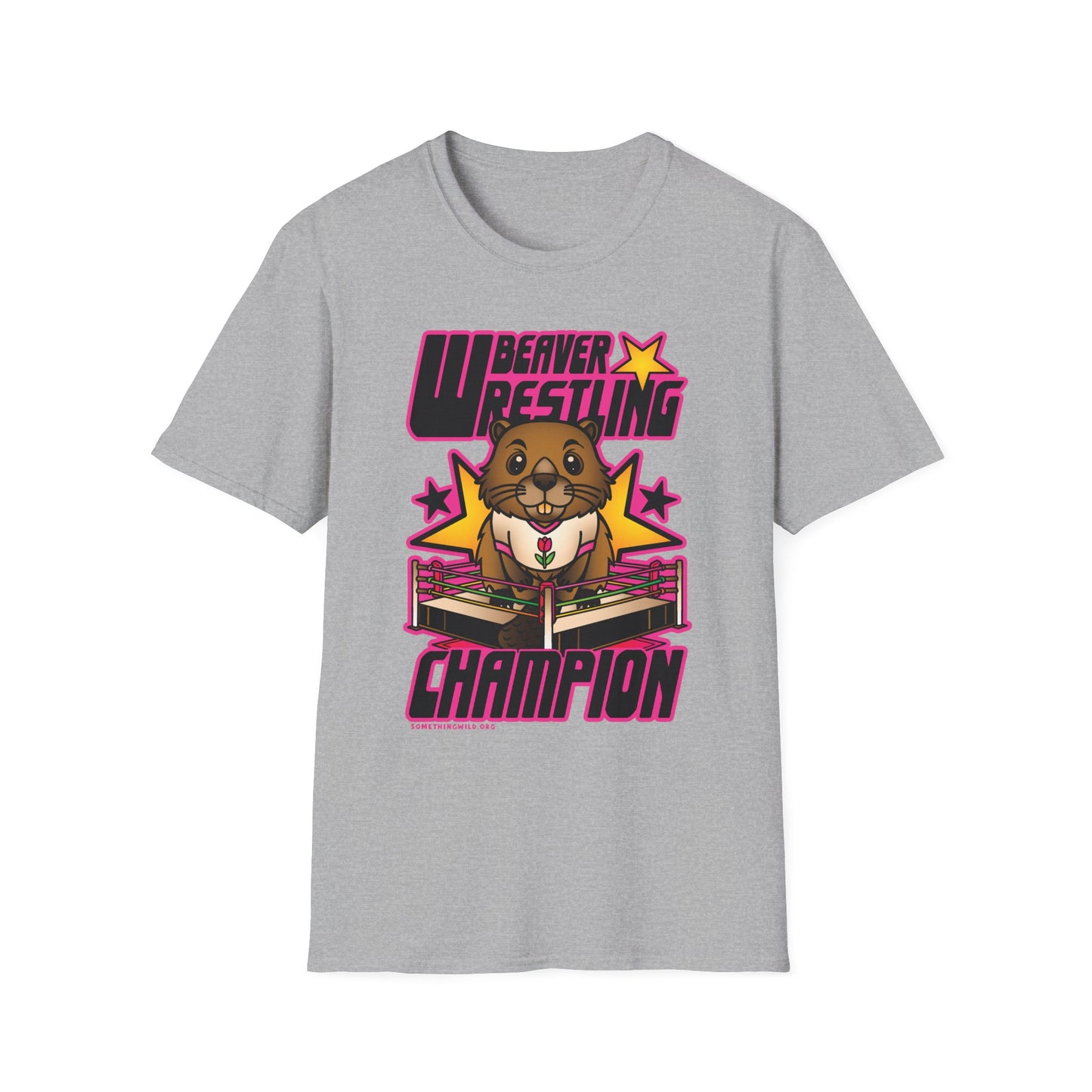 Beaver Wrestling Champion T-Shirt